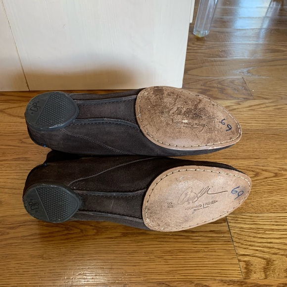Donald Pliner Brown Suede Booties sz9 - Picture 8 of 13